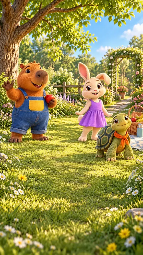 Pipo, Lila e Teco em Piquenique das Descobertas